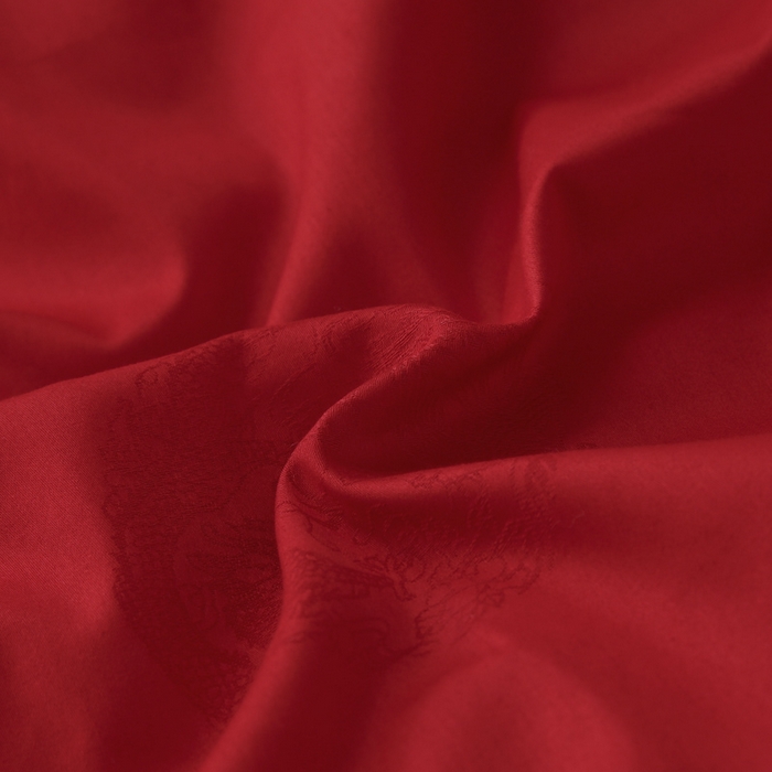 91家纺网 家纺一手货源 找家纺 越宏顺 2025新款龙凤款100%桑蚕丝纯棉手工蚕丝被保真 喜庆红