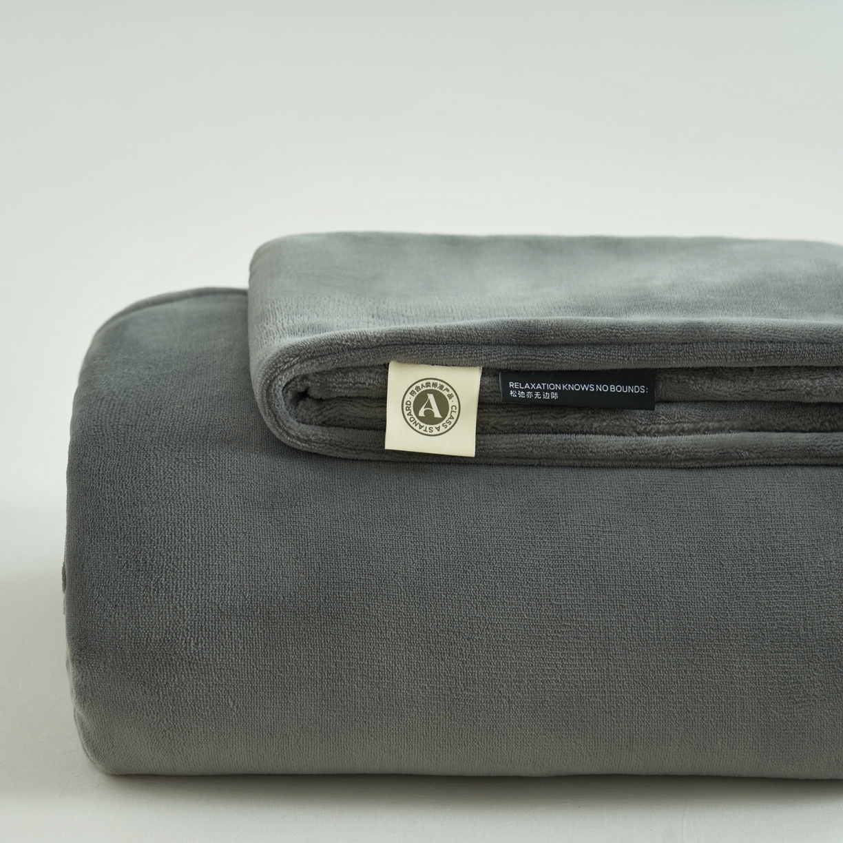 寐绸家纺 2025新款牛奶绒纯色暖绒床笠 暖绒床笠-深灰