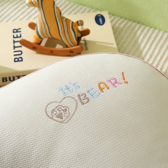 91家纺网 家纺一手货源 找家纺 （总）金牛枕芯 2025新款亲肤舒适儿童护脊枕枕头枕芯-奶糖熊