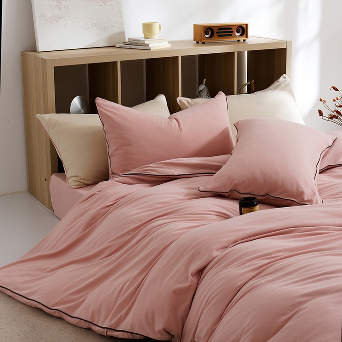 91家纺网 家纺一手货源 找家纺 （总）LADYCOCO可可家居 2025新款纯棉针织四件套（控价不低于279元）