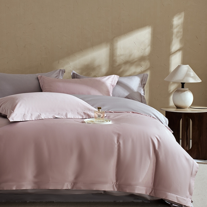 91家纺网 家纺一手货源 找家纺 （总）LADYCOCO可可家居 2025新款三开口贡缎夹棉四件套 优易套/U易套 三开口被套，唯一专利发明单位，全球专利布局（控价不低于410元）