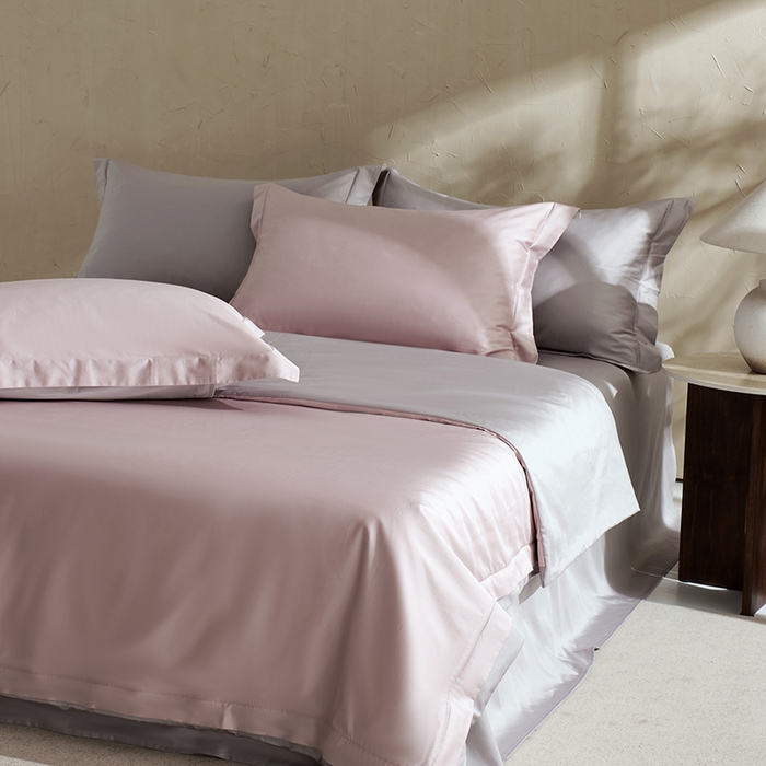 91家纺网 家纺一手货源 找家纺 （总）LADYCOCO可可家居 2025新款三开口贡缎夹棉四件套 优易套/U易套 三开口被套，唯一专利发明单位，全球专利布局（控价不低于410元）