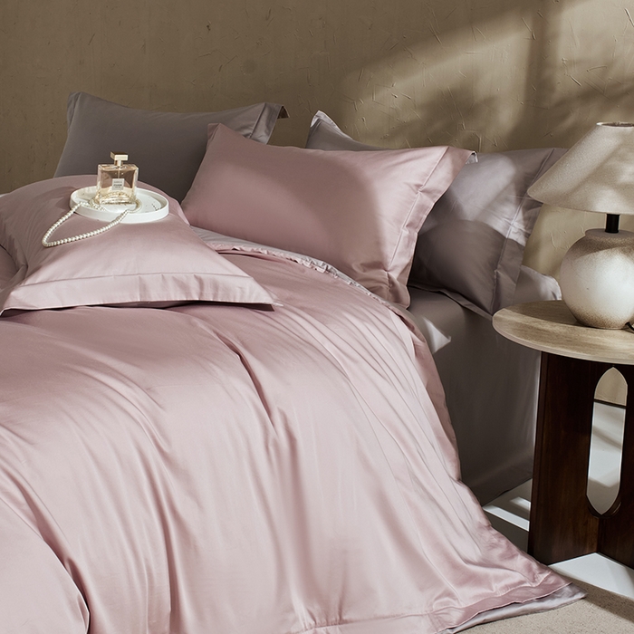 91家纺网 家纺一手货源 找家纺 （总）LADYCOCO可可家居 2025新款三开口贡缎夹棉四件套 优易套/U易套 三开口被套，唯一专利发明单位，全球专利布局（控价不低于410元）