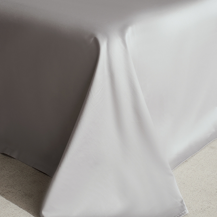 91家纺网 家纺一手货源 找家纺 LADYCOCO可可家居 2025新款三开口贡缎夹棉四件套 优易套/U易套 三开口被套，唯一专利发明单位，全球专利布局（控价不低于410元） 浅粉+浅灰