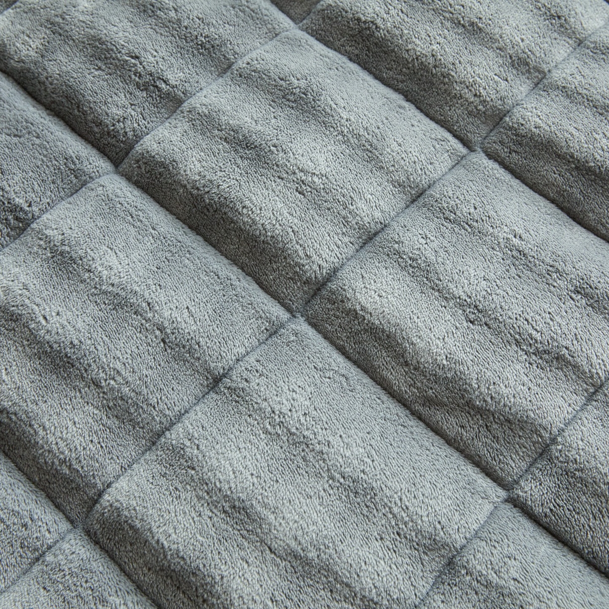 91家纺网 家纺一手货源 找家纺 鑫顺欣 2025新款泡泡牛奶绒床垫床褥 星空灰