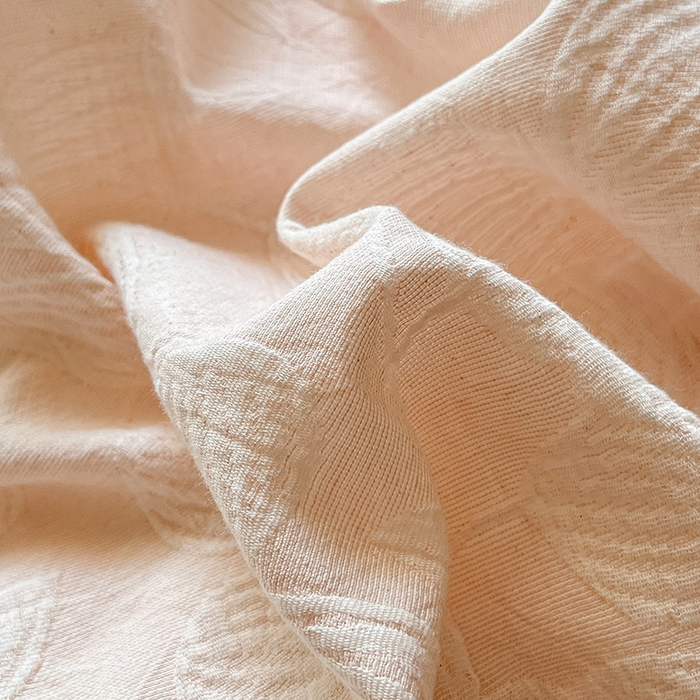 91家纺网 家纺一手货源 找家纺 （总）琪格格纺织 2025新款全棉A类色织三层纱提花四件套