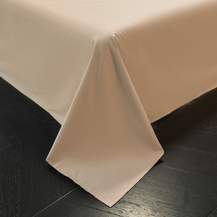 91家纺网 家纺一手货源 找家纺 琪格格纺织 2025新款全棉A类色织三层纱提花四件套 三层纱 草木春秋-咖