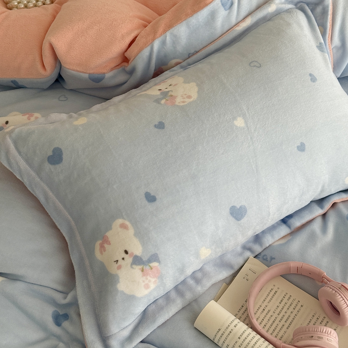 91家纺网 家纺一手货源 找家纺 （总）于果 2025新款牛奶绒印花四件套