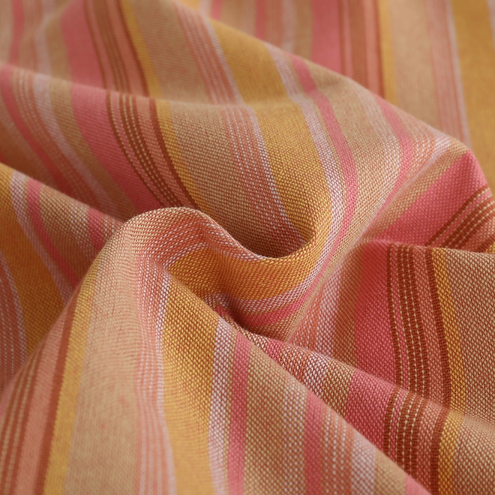 91家纺网 家纺一手货源 找家纺 织雅漫 2025春夏新款高端舒棉系列全棉纯棉100%棉细纱老粗布床单凉席席子 慕川-茜粉