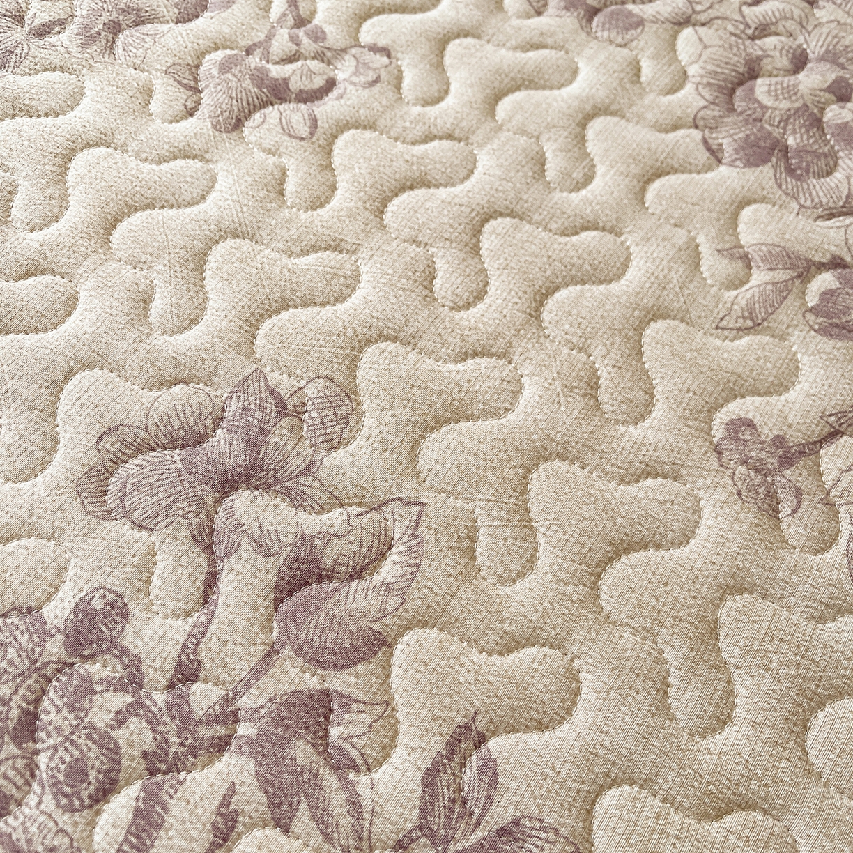 91家纺网 家纺一手货源 找家纺 （总）笠裙家纺 2025新款加厚云感水洗棉印花夹棉床裙床罩