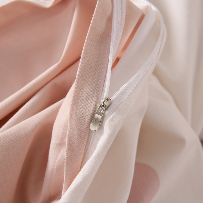 91家纺网 家纺一手货源 找家纺 金昱纺 2025新款法式加厚全棉纯棉磨毛四件套爱心猫