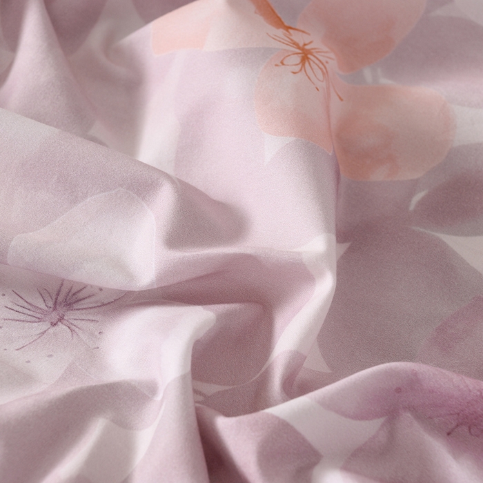 91家纺网 家纺一手货源 找家纺 金昱纺 2025新款法式加厚全棉纯棉磨毛四件套碧影-粉