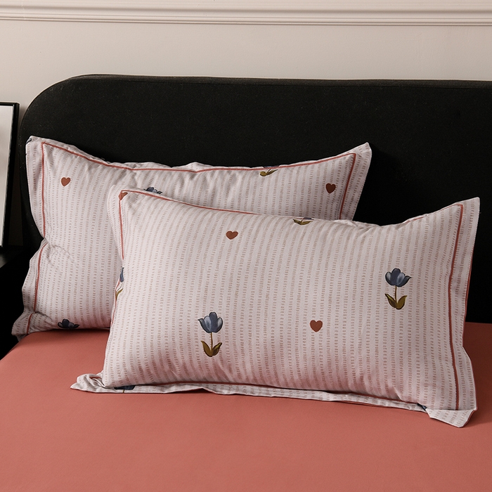 91家纺网 家纺一手货源 找家纺 金昱纺 2025新款法式加厚全棉纯棉磨毛四件套惜诺-米