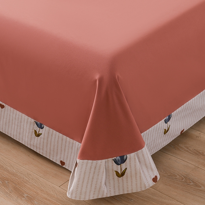 91家纺网 家纺一手货源 找家纺 金昱纺 2025新款法式加厚全棉纯棉磨毛四件套惜诺-米