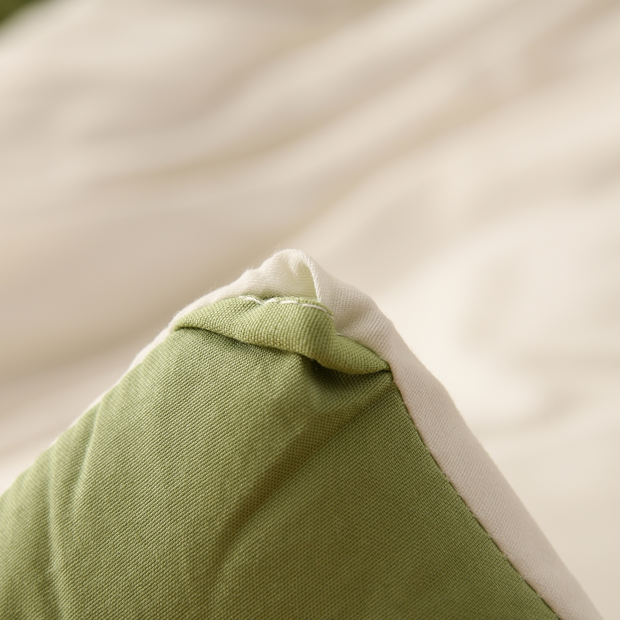 91家纺网 家纺一手货源 找家纺 锦逸家居 2025新款亲肤舒适水洗棉新疆棉花被被子被芯 白果绿