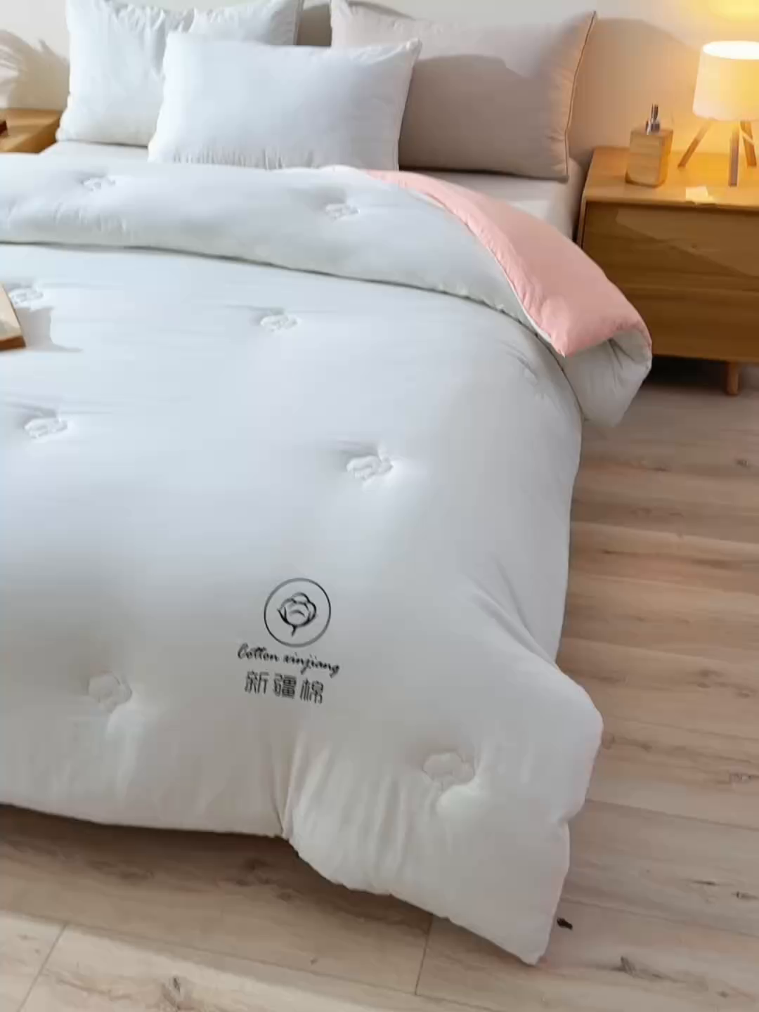 91家纺网 家纺一手货源 找家纺 （总）锦逸家居 2025新款亲肤舒适水洗棉新疆棉花被被子被芯