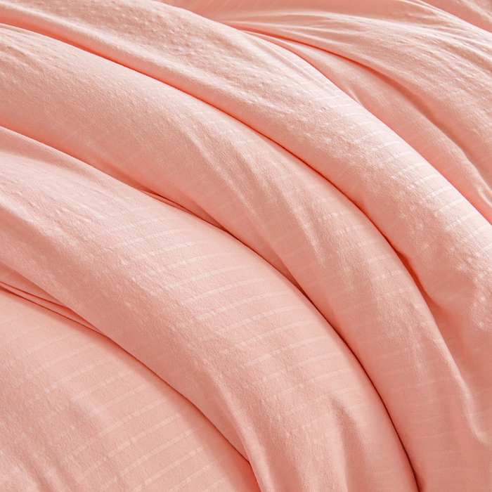 91家纺网 家纺一手货源 找家纺 森璐家纺 2025新款无染水洗棉大豆被被子被芯 无染-粉色