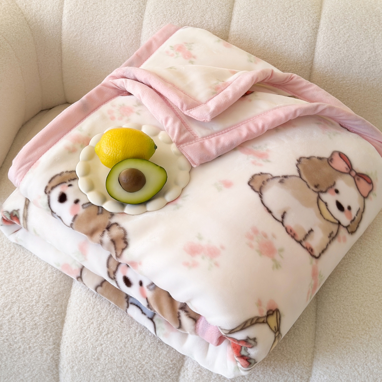 91家纺网 家纺一手货源 找家纺 （总）舒隅家纺 2025新款双层印花云毯毛毯毯子