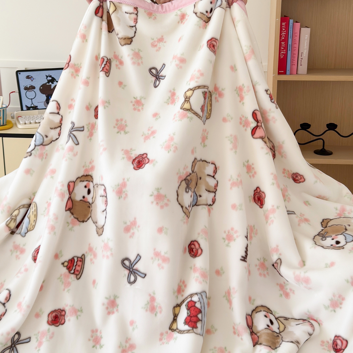 91家纺网 家纺一手货源 找家纺 （总）舒隅家纺 2025新款双层印花云毯毛毯毯子