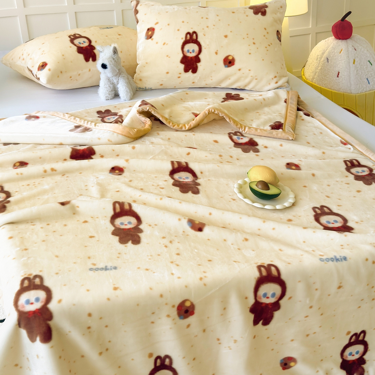 91家纺网 家纺一手货源 找家纺 （总）舒隅家纺 2025新款双层印花云毯毛毯毯子