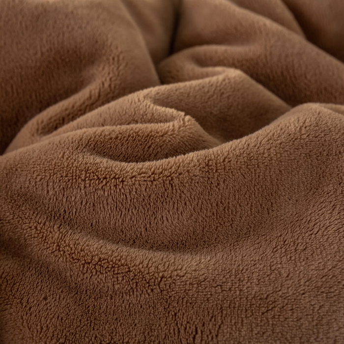 91家纺网 家纺一手货源 找家纺 梦初语 2025新款牛奶绒被子冬被冬季加厚保暖棉被宿舍单人被芯2025新款被褥（热款产品） min-棕