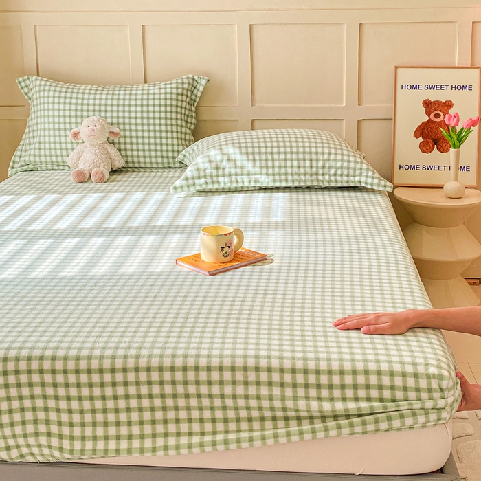 91家纺网 家纺一手货源 找家纺 （总）恬澳家纺 2025 200g牛奶绒床笠外贸跨境电商亚马逊速卖通床笠三件套欧美尺寸多多跨境平台TEMU SHEIN