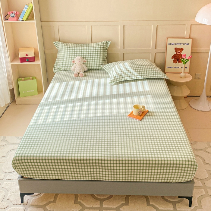 91家纺网 家纺一手货源 找家纺 （总）恬澳家纺 2025 200g牛奶绒床笠外贸跨境电商亚马逊速卖通床笠三件套欧美尺寸多多跨境平台TEMU SHEIN