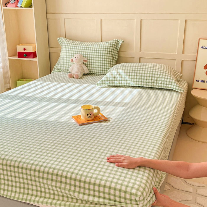 91家纺网 家纺一手货源 找家纺 （总）恬澳家纺 2025 200g牛奶绒床笠外贸跨境电商亚马逊速卖通床笠三件套欧美尺寸多多跨境平台TEMU SHEIN