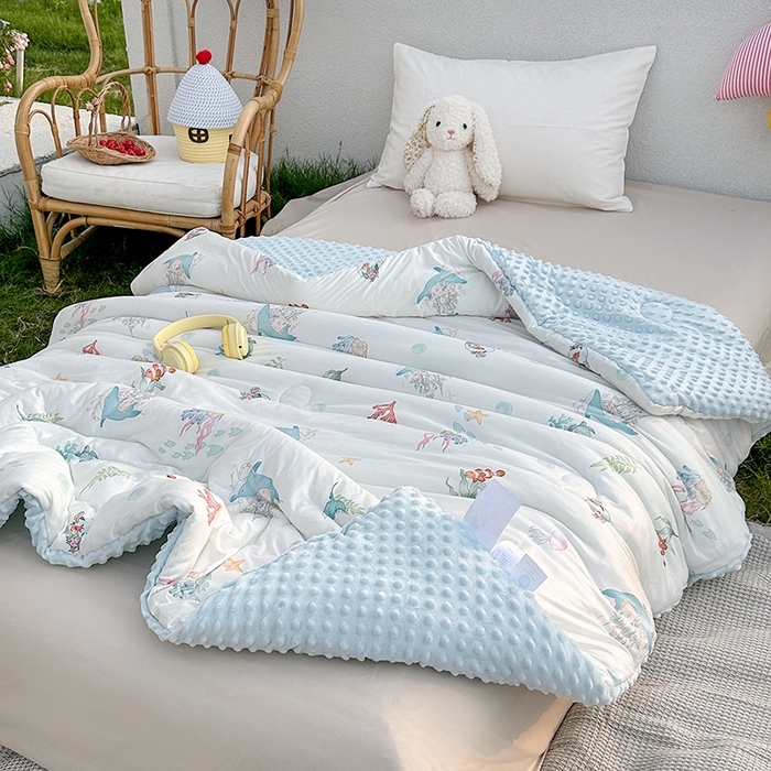 91家纺网 家纺一手货源 找家纺 （总）小芽家居 2025新款A类豆豆被