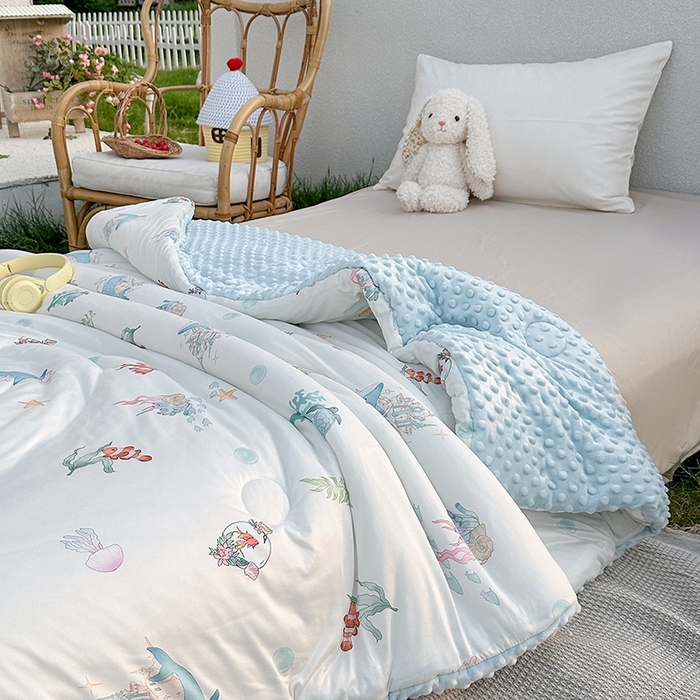 91家纺网 家纺一手货源 找家纺 （总）小芽家居 2025新款A类豆豆被