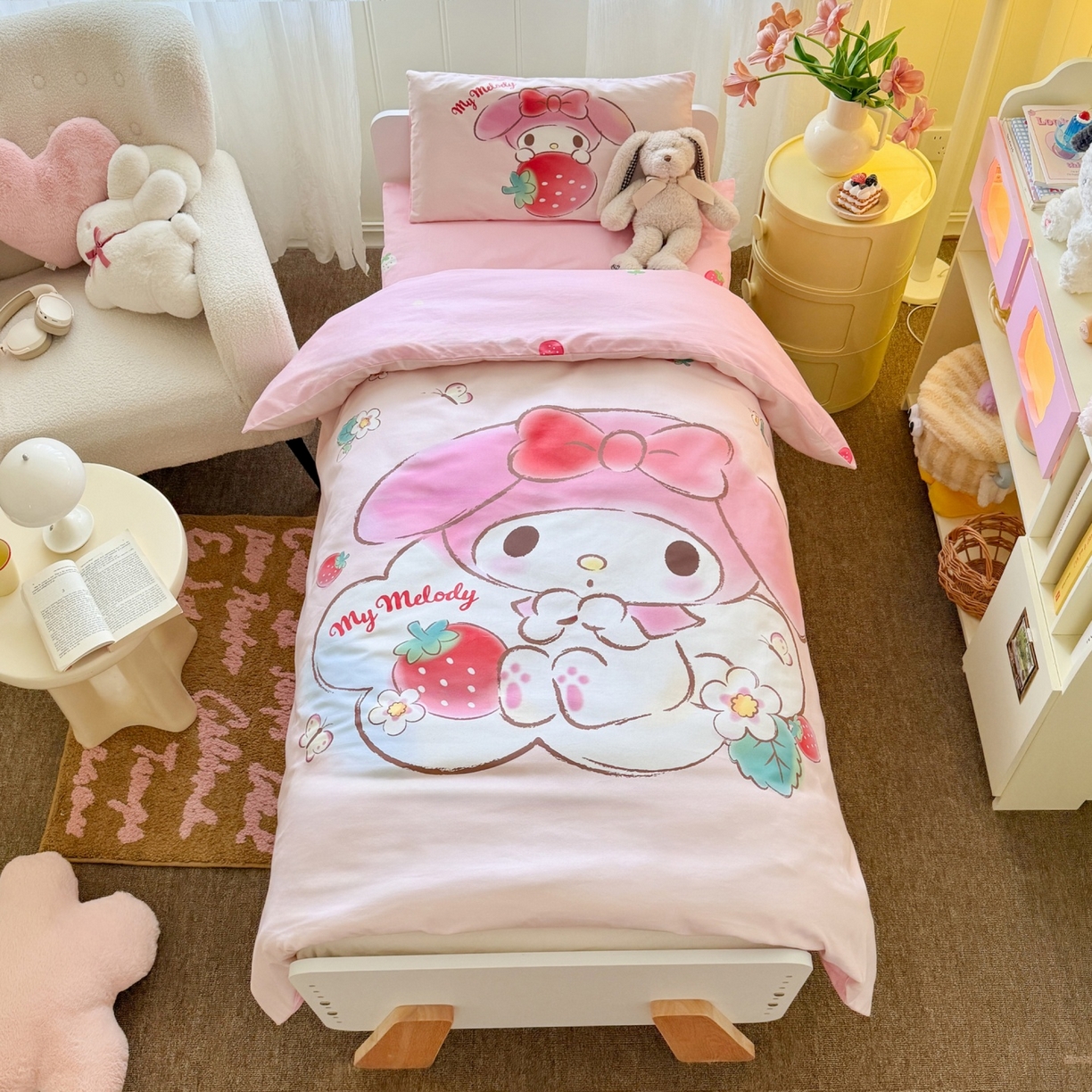 91家纺网 家纺一手货源 找家纺 （总）名兮家居 2025新款全棉大版经典奥特曼幼儿园儿童套件【含防伪标】