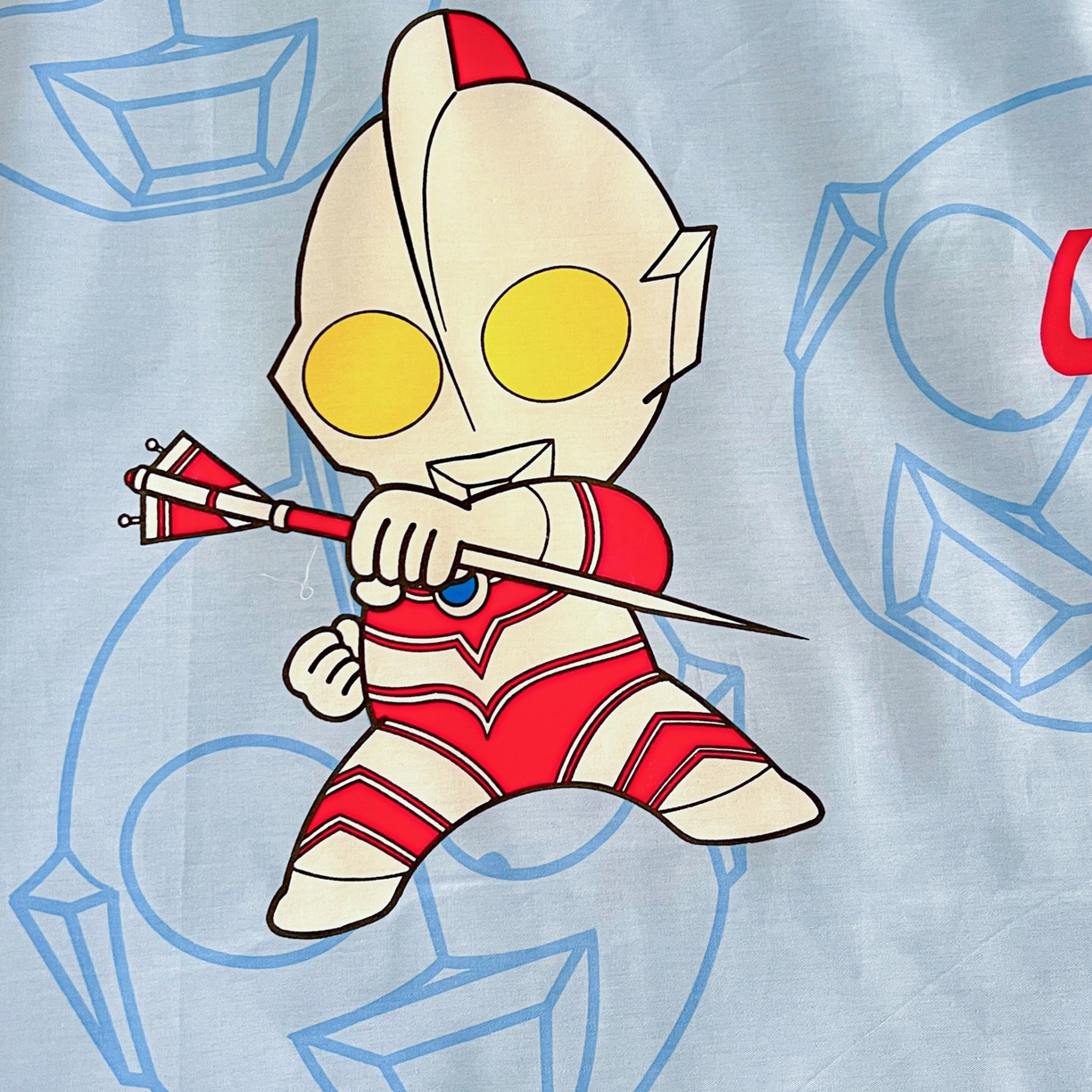 91家纺网 家纺一手货源 找家纺 名兮家居 2025新款全棉小版经典奥特曼-三丽鸥幼儿园儿童套件【含防伪标】 奥特兄弟