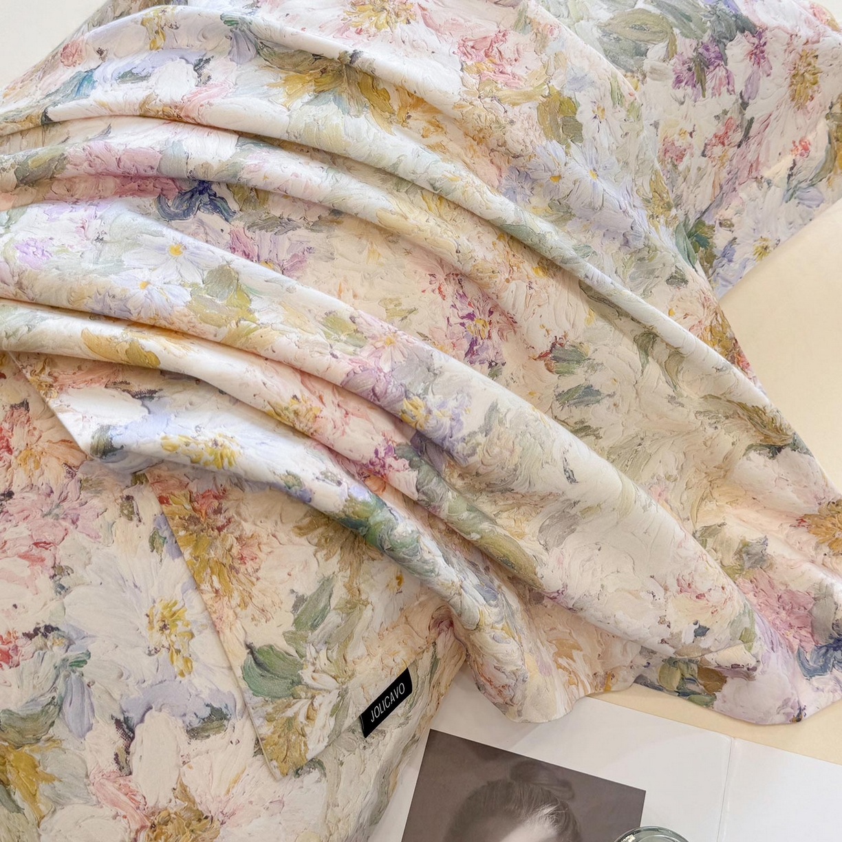 91家纺网 家纺一手货源 找家纺 （总） 2025秋冬新款轻奢新疆长绒棉纯棉磨毛加厚数码印花四件套花慕里