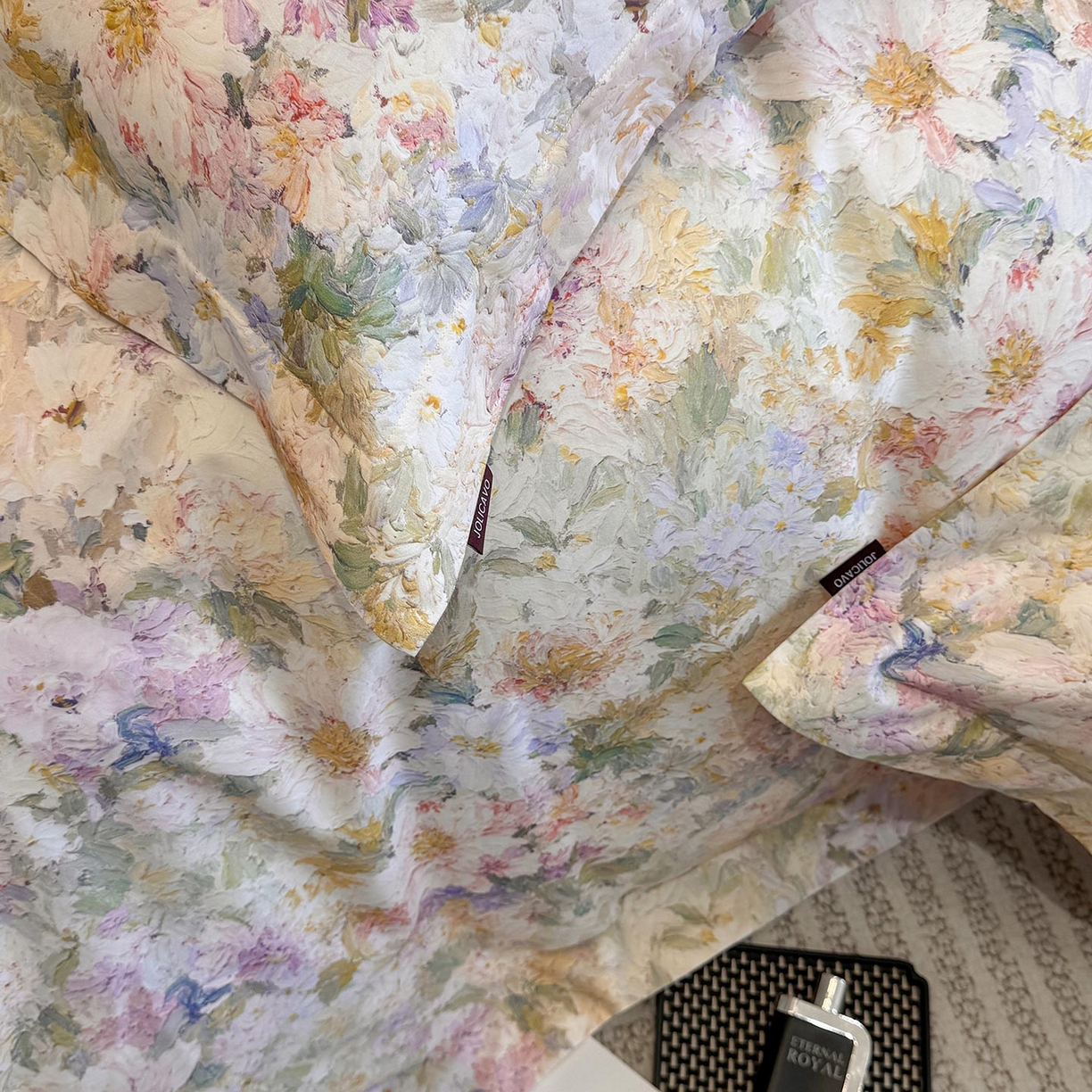 91家纺网 家纺一手货源 找家纺 （总） 2025秋冬新款轻奢新疆长绒棉纯棉磨毛加厚数码印花四件套花慕里