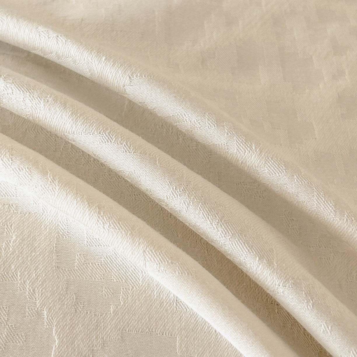 91家纺网 家纺一手货源 找家纺 618家纺 2025新款全棉磨毛提花法式双拼四件套-赫本系列 赫本-漫叶棕