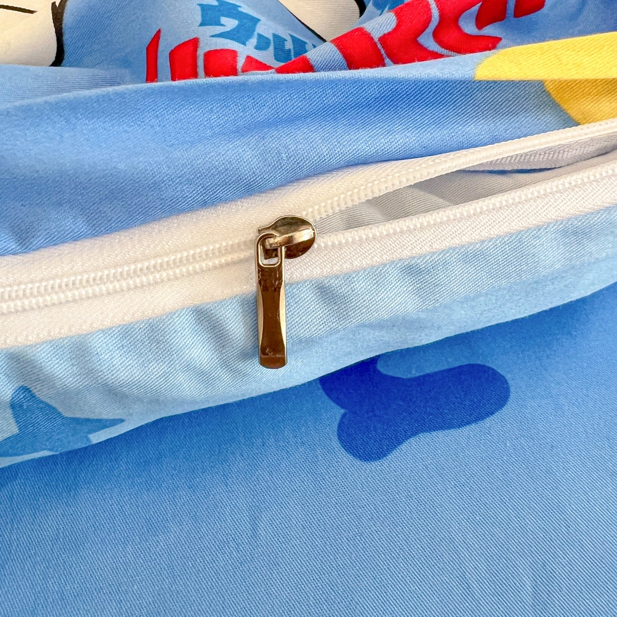 91家纺网 家纺一手货源 找家纺 名兮家居 2025新款全棉小版经典奥特曼-三丽鸥幼儿园儿童套件【含防伪标】 光线王子