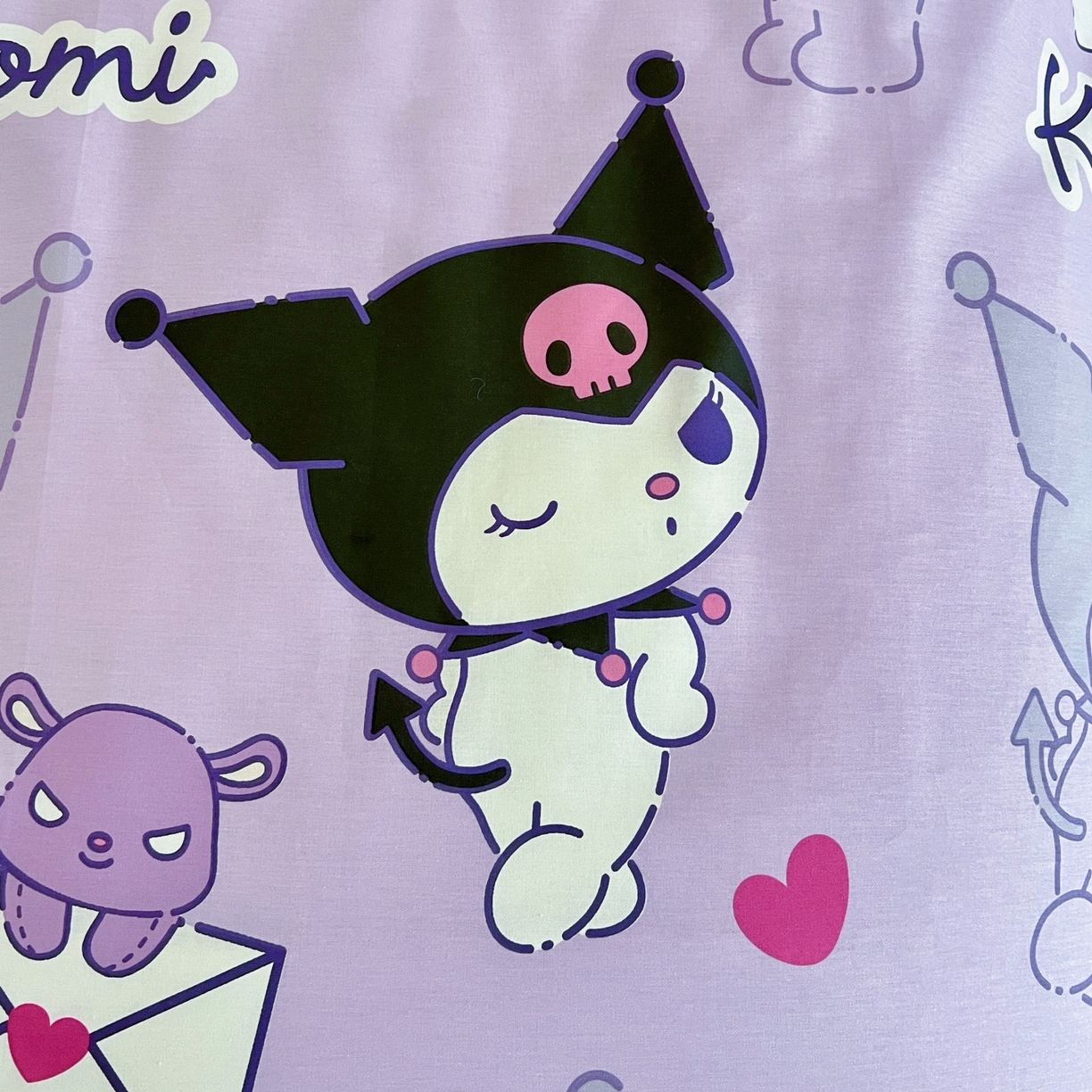 91家纺网 家纺一手货源 找家纺 名兮家居 2025新款全棉小版经典奥特曼-三丽鸥幼儿园儿童套件【含防伪标】 情书库洛米