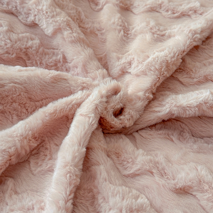 91家纺网 家纺一手货源 找家纺 （总）618家纺 2025新款冬日温暖纯色法式浪漫云舒绒四件套