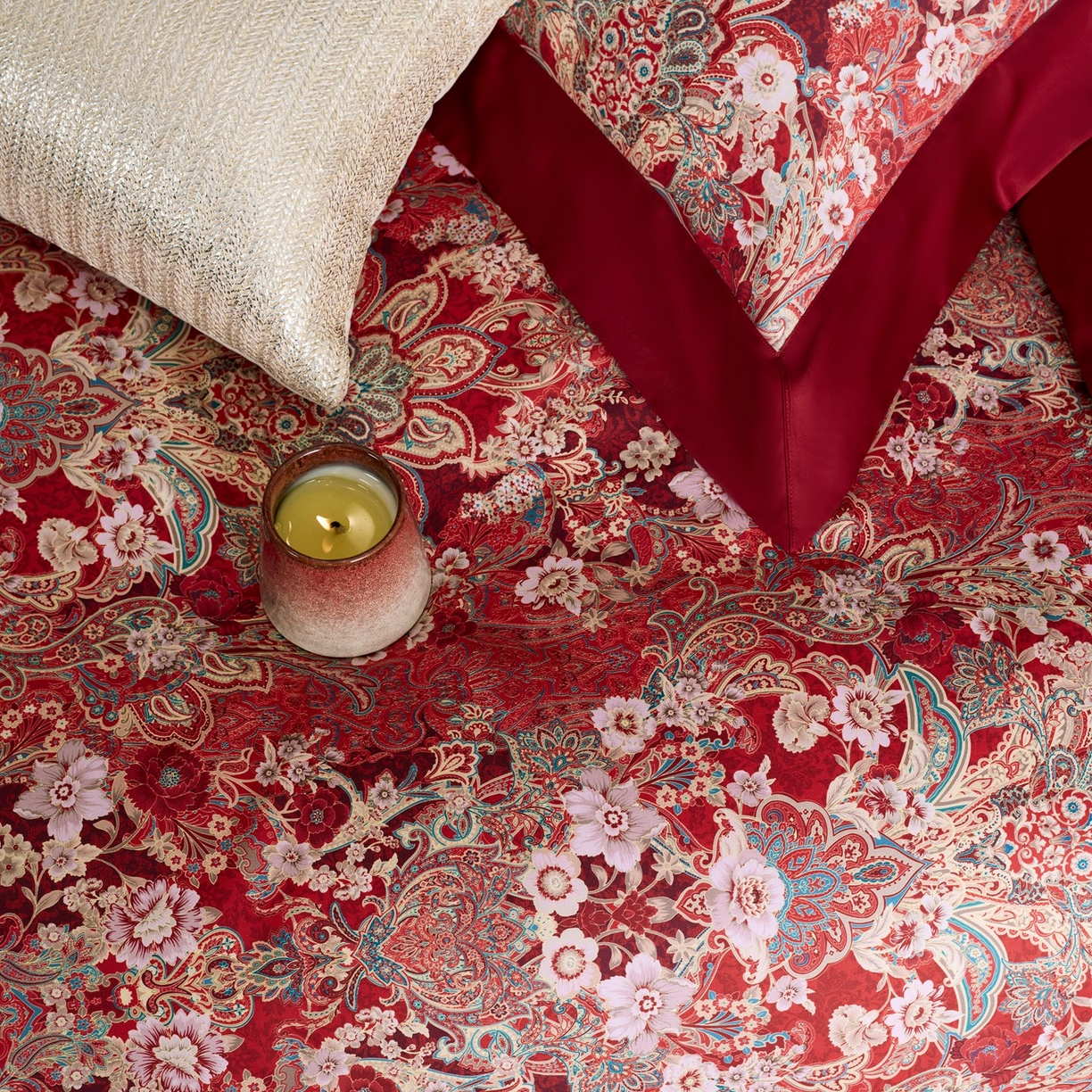 91家纺网 家纺一手货源 找家纺 （总）涞澳家纺 2025新款婚庆印花四件套