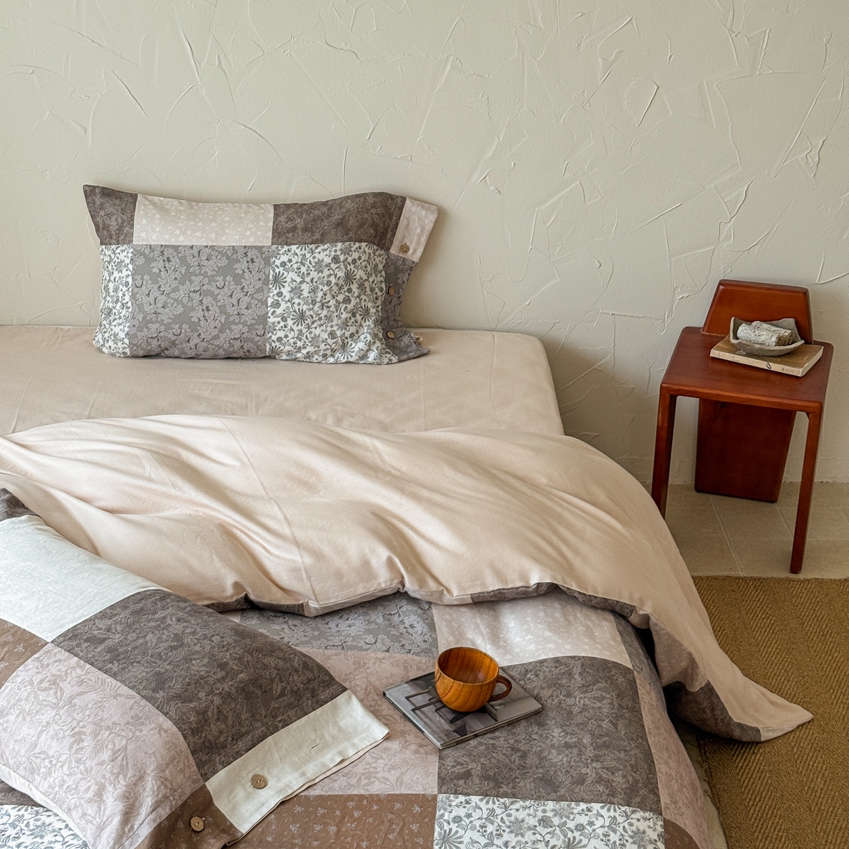 91家纺网 家纺一手货源 找家纺 （总）涞澳家纺 2025新款全棉纯棉软烟纱四件套