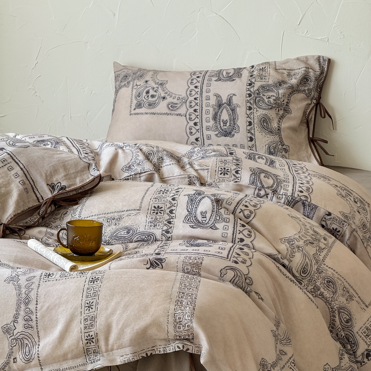 91家纺网 家纺一手货源 找家纺 （总）涞澳家纺 2025新款全棉纯棉软烟纱四件套