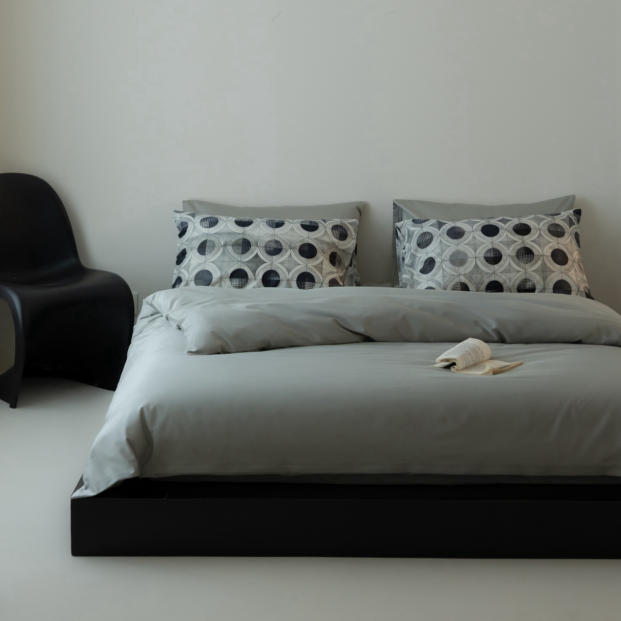 91家纺网 家纺一手货源 找家纺 涞澳家纺 2025新款全棉纯棉贡缎六件套(素色四件套+印花枕套） 辛德