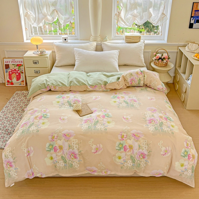 91家纺网 家纺一手货源 找家纺 （总）鸿琪家纺 2025新款全棉12868单被套