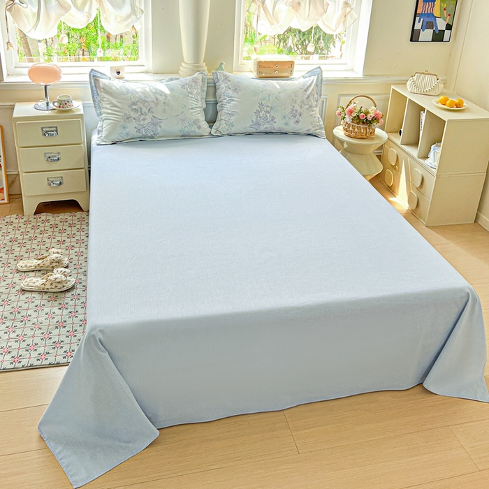 91家纺网 家纺一手货源 找家纺 （总）鸿琪家纺 2025新款全棉12868单床单