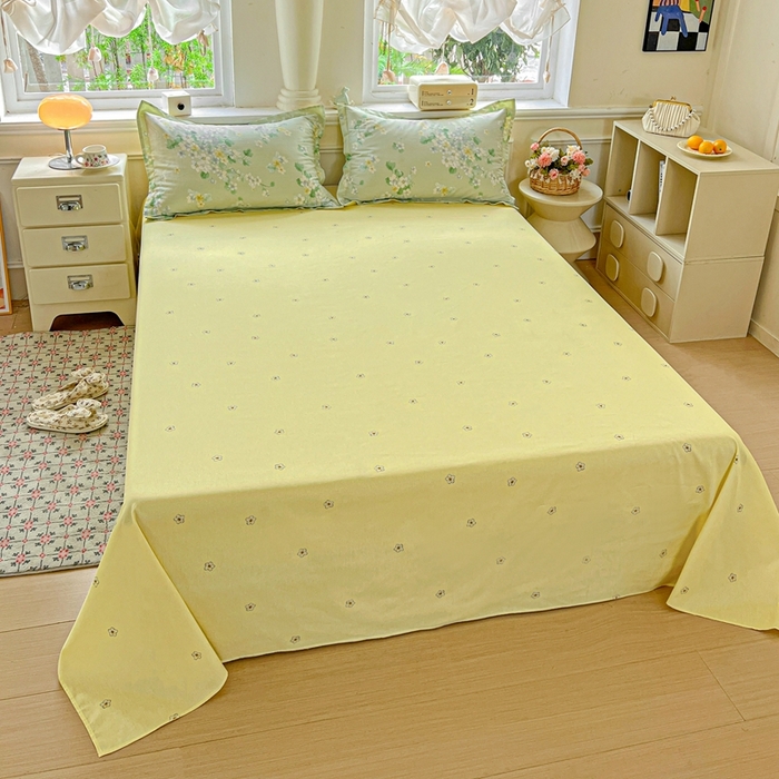 91家纺网 家纺一手货源 找家纺 （总）鸿琪家纺 2025新款全棉12868单床单