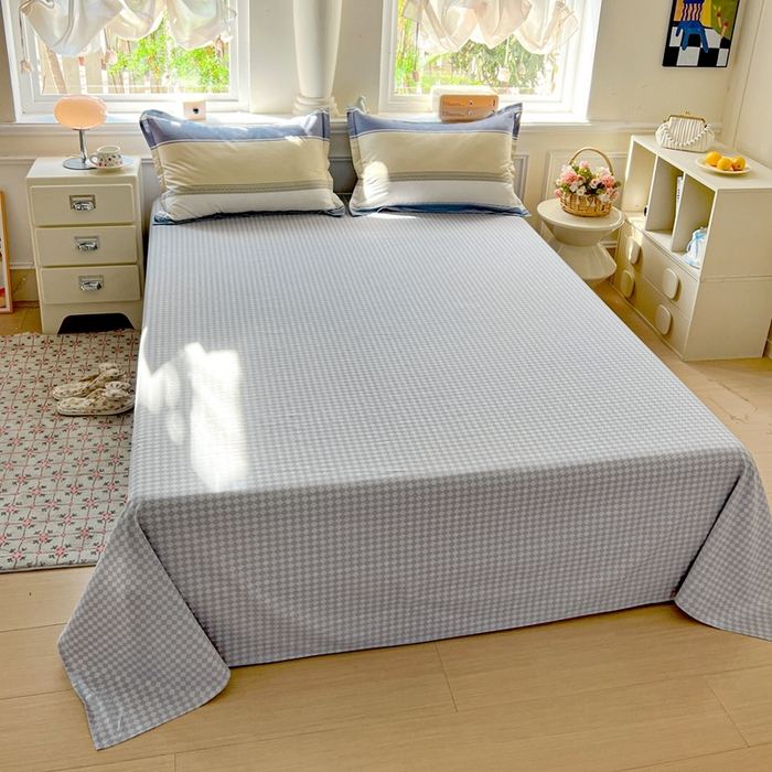 91家纺网 家纺一手货源 找家纺 （总）鸿琪家纺 2025新款全棉12868单床单