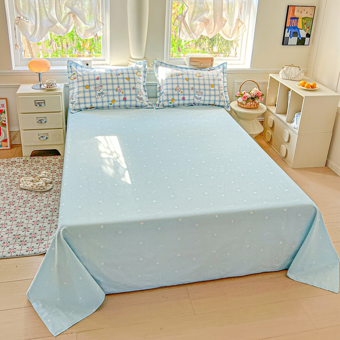 91家纺网 家纺一手货源 找家纺 （总）鸿琪家纺 2025新款全棉12868单床单