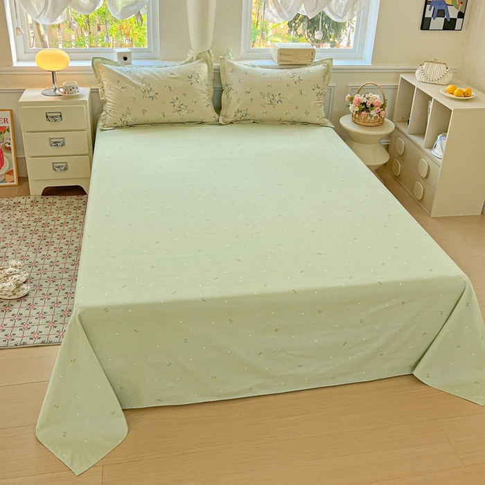 91家纺网 家纺一手货源 找家纺 （总）鸿琪家纺 2025新款全棉12868单床单