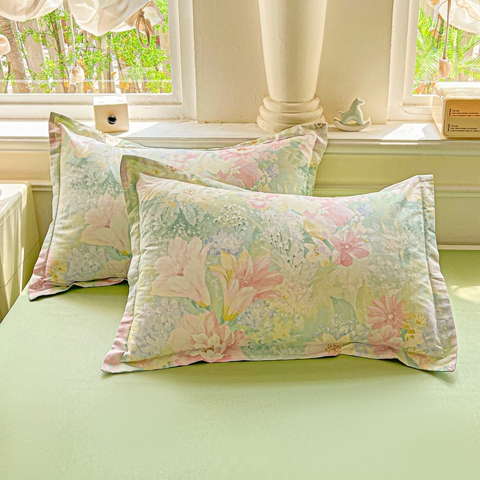 91家纺网 家纺一手货源 找家纺 （总）鸿琪家纺 2025新款全棉12868单枕套