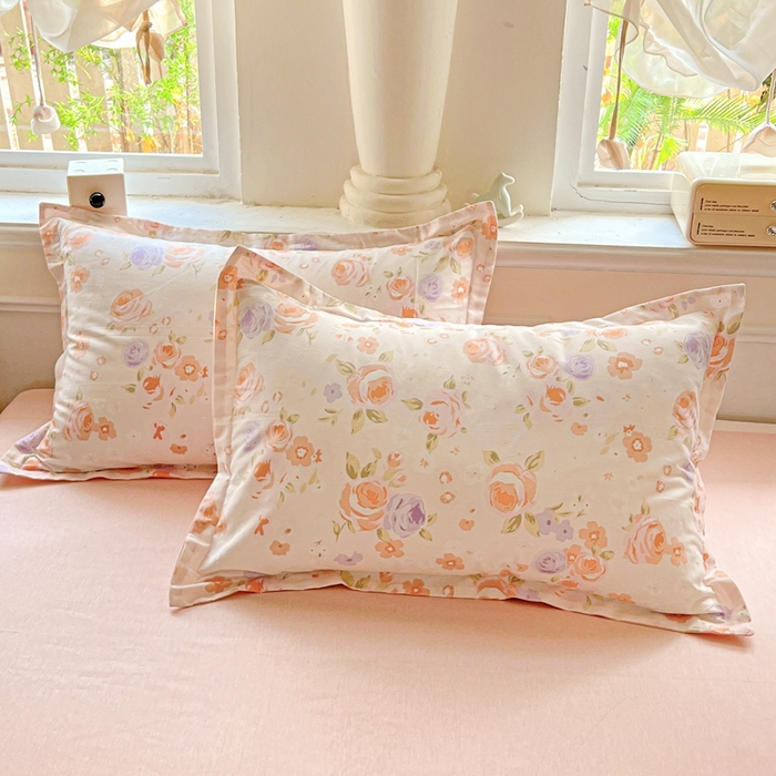 91家纺网 家纺一手货源 找家纺 （总）鸿琪家纺 2025新款全棉12868单枕套